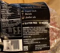 Mängden socker i Peppered salami