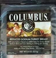 Mängden socker i Reduced Sodium Turkey Breast