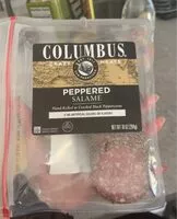 Mängden socker i Columbus peppered salame