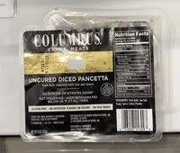 Mängden socker i Uncured diced pancetta