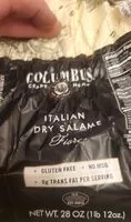 Mängden socker i Italian dry salami