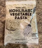 Mängden socker i Kohlrabi Vegetable  Pasta