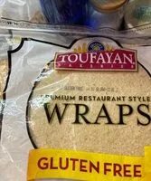 Mängden socker i Gluten free wraps