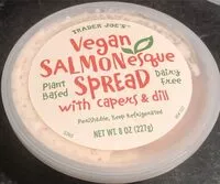 Mängden socker i Vegan Salmonesque Spread with capers and dill