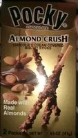 Mängden socker i Almond Crush Pocky