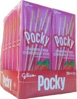 Mängden socker i Pocky biscuit sticks with strawberry cream