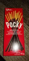 Mängden socker i Pocky, Bâtons Biscuits, Enrobé De Chocolat, 40g