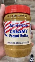Mängden socker i Creamy Peanut Butter