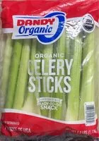 Mängden socker i Organic Celery Sticks