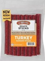 Mängden socker i Turkey sausage snack sticks