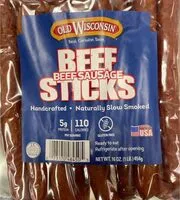Mängden socker i Beef sticks