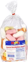 Mängden socker i Assorted marshmallow peanuts candy