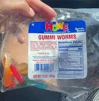 Mängden socker i Gummi worms