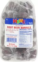 Mängden socker i Root beer barrels