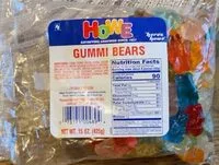 Mängden socker i Gummi Bears