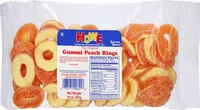 Mängden socker i Peach rings