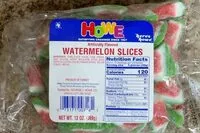 Mängden socker i Watermelon slices