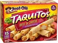 Mängden socker i Taquitos In Flour Tortillas