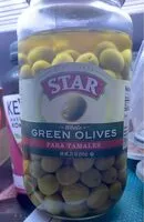 Mängden socker i Whole Green Olives