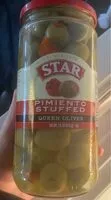 Mängden socker i Pimiento stuffed green olives