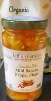 Mängden socker i Mild bananas pepper rings