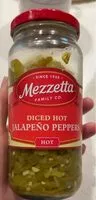 Mängden socker i Diced hot jalapeño peppers