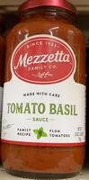 Mängden socker i tomato & sweet basil pasta sauce