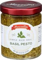Mängden socker i Sauce pesto basil italian home made