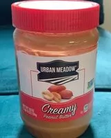 Mängden socker i Creamy peanut butter