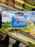 Mängden socker i Unsalted butter