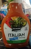 Mängden socker i Italian Dressing  Fat Free
