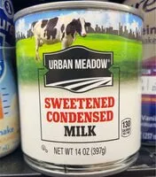 Mängden socker i Sweetend condensed milk