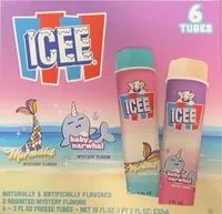Mängden socker i freeze tubes
