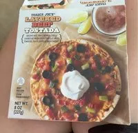 Mängden socker i layered beef tostada