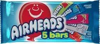 Mängden socker i airheads 5 bar