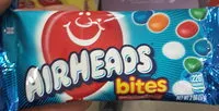 Mängden socker i Airhead bites