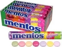 Mängden socker i Mentos rainbow