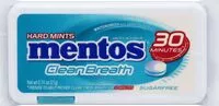 Mängden socker i 30 Hard mints clean breath