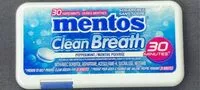 Mängden socker i Mentos clean breath peppermint