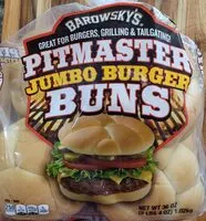 Mängden socker i Pitmaster Jumbo Burger Buns
