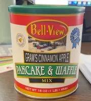 Mängden socker i Gram’s cinnamon apple pancake &waffle mix