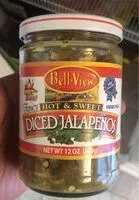 Mängden socker i Hot & sweet diced jalapeños