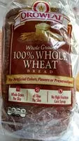 Mängden socker i Whole Grains 100% Whole Wheat Bread