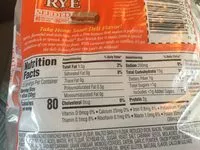 Mängden socker i Jewish Rye