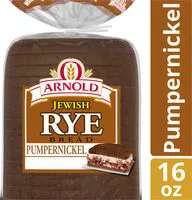 Mängden socker i Jewish rye bread pumpernickel