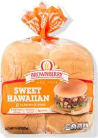 Mängden socker i Sweet hawaiian sandwich buns