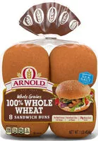 Mängden socker i Select whole wheat burger rolls