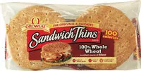 Mängden socker i Oroweat select whole wheat pre-sliced sandwich thins