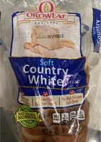 Mängden socker i Soft country white bread