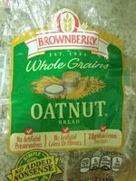 Mängden socker i Whole grains oatnut bread